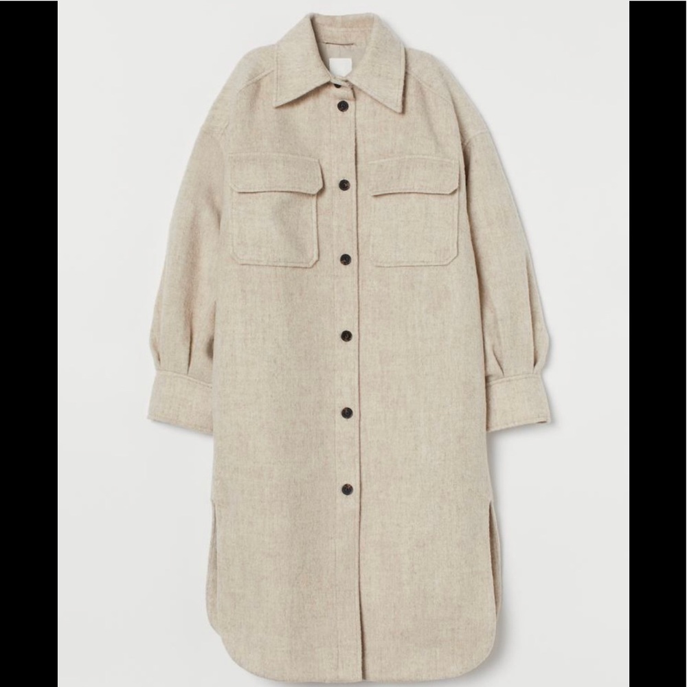 H&M Shacket Coat